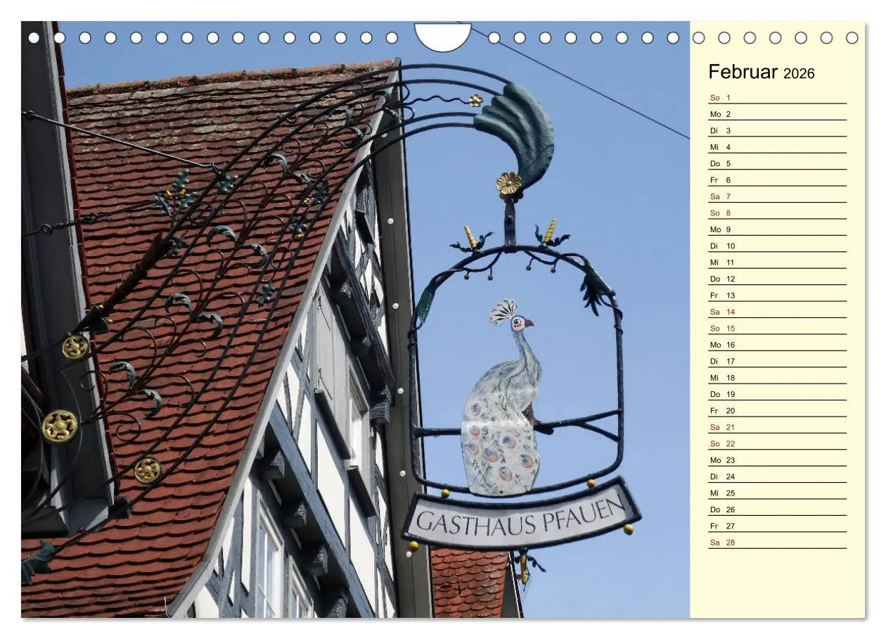 Bild: 9783457899298 | Unterwegs in Schorndorf (Wandkalender 2026 DIN A4 quer), CALVENDO...