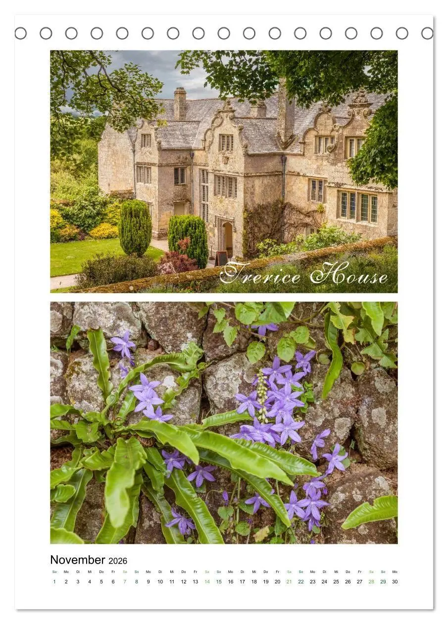Bild: 9783516679298 | Gartenparadiese in England (Tischkalender 2026 DIN A5 hoch),...