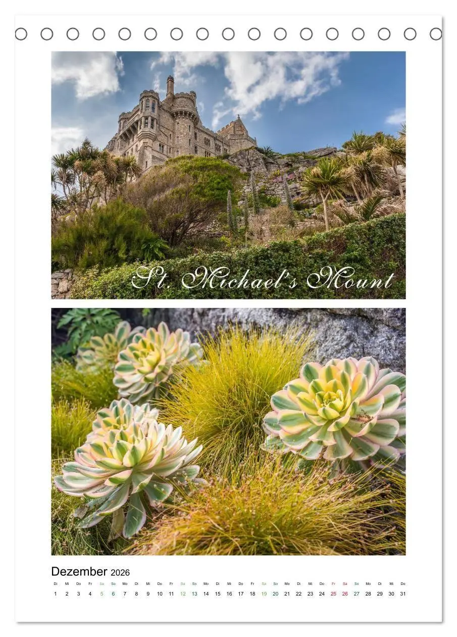 Bild: 9783516679298 | Gartenparadiese in England (Tischkalender 2026 DIN A5 hoch),...