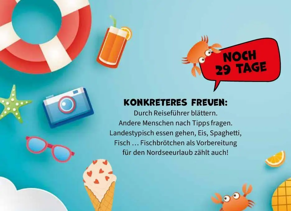 Bild: 9783625199298 | Countdown bis zum Urlaub | Taschenbuch | 64 S. | Deutsch | 2026