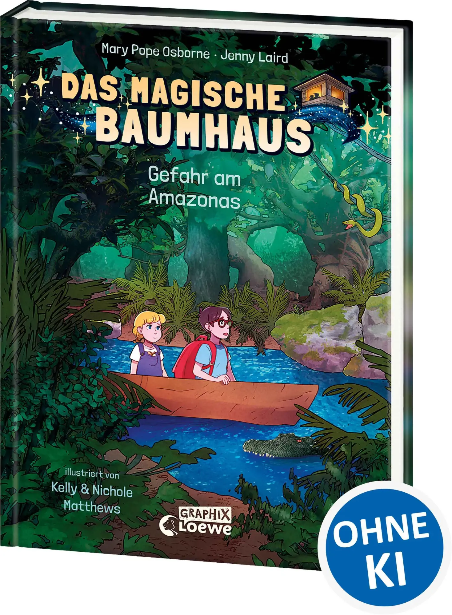 Cover: 9783743219298 | Das magische Baumhaus (Comic-Buchreihe, Band 6) - Gefahr am Amazonas