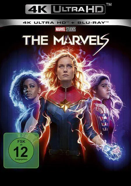 The Marvels UHD + Blu-ray