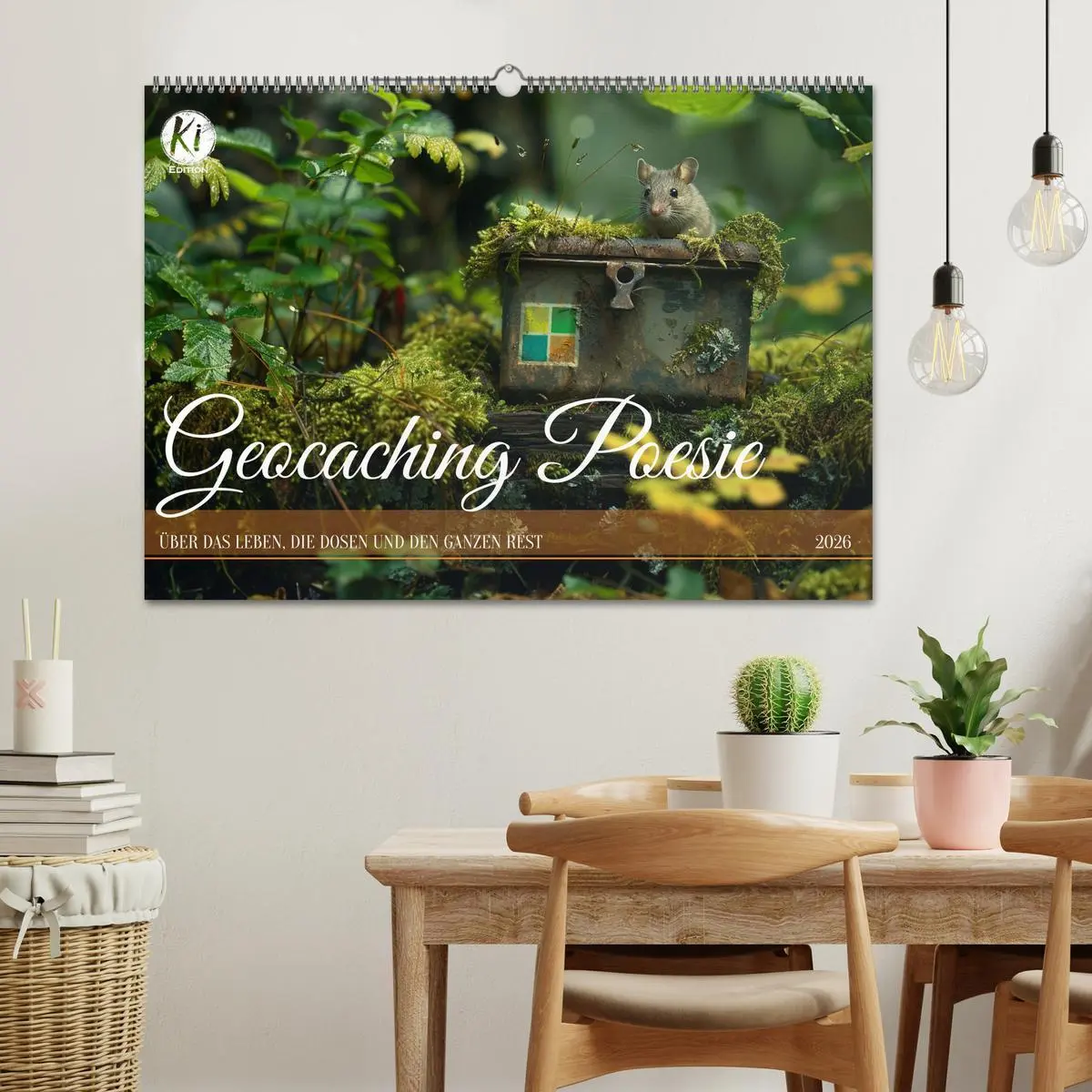 Bild: 9783457409398 | Geocaching Poesie (Wandkalender 2026 DIN A2 quer), CALVENDO...