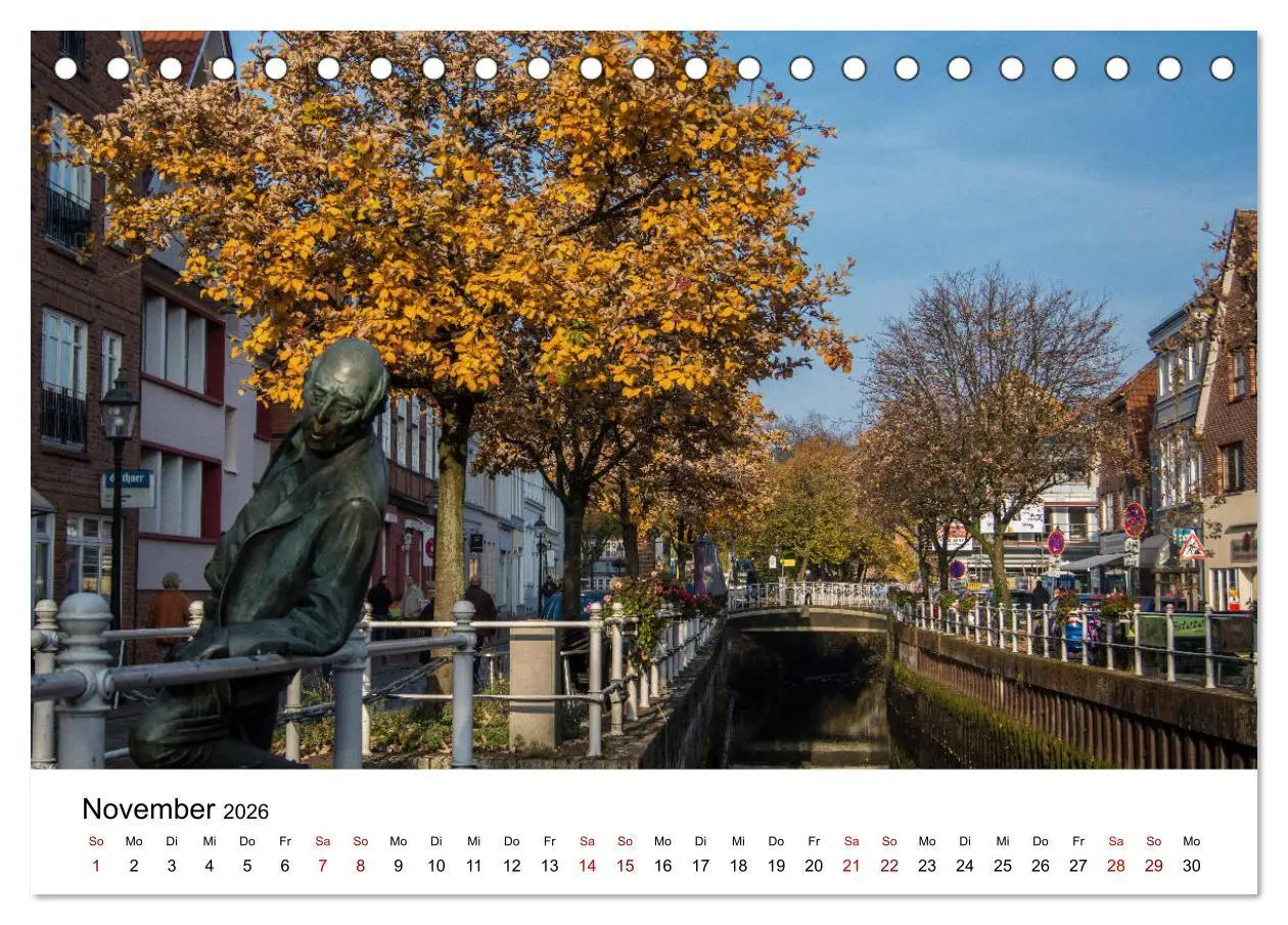 Bild: 9783457889398 | Buxtehude - Eine Perle in Niedersachsen (Tischkalender 2026 DIN A5...