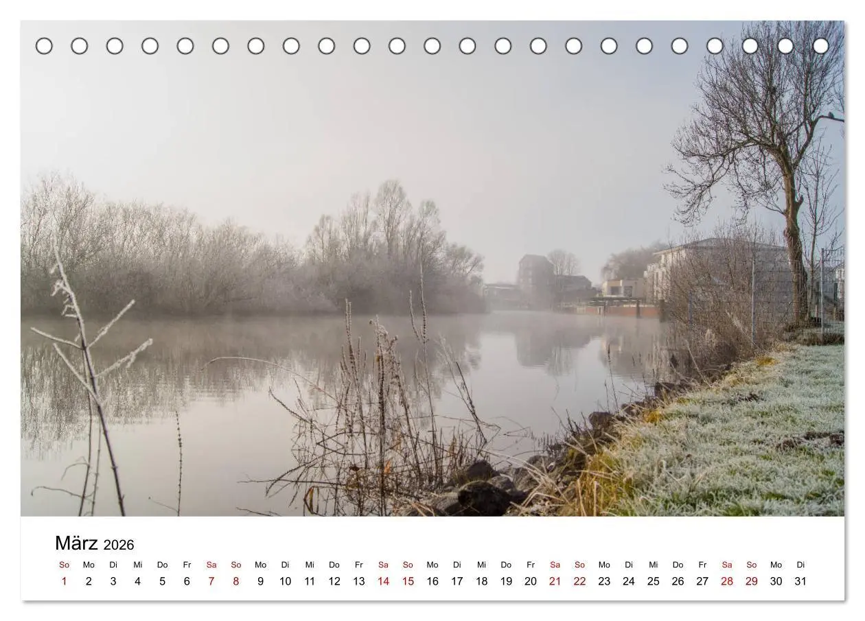 Bild: 9783457889398 | Buxtehude - Eine Perle in Niedersachsen (Tischkalender 2026 DIN A5...