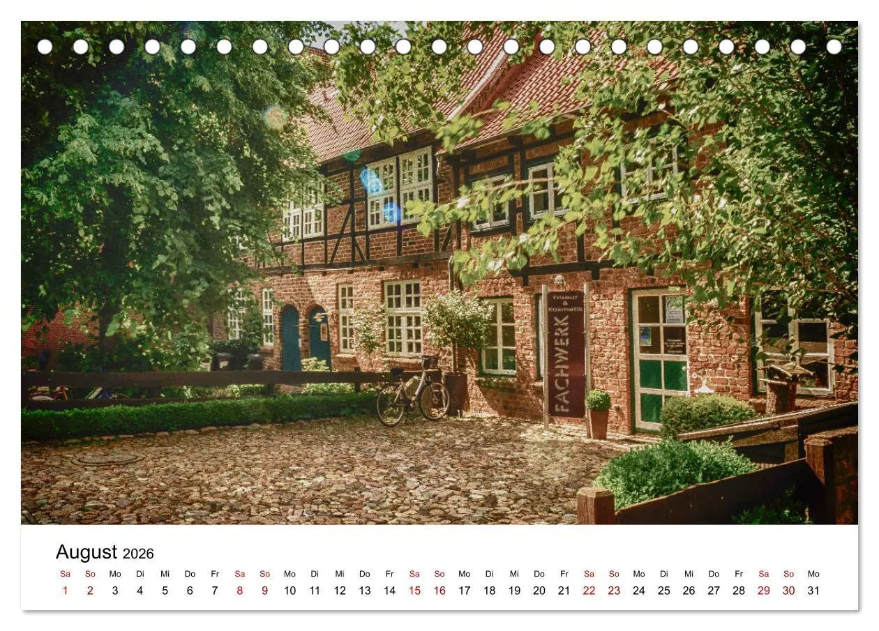 Bild: 9783457889398 | Buxtehude - Eine Perle in Niedersachsen (Tischkalender 2026 DIN A5...