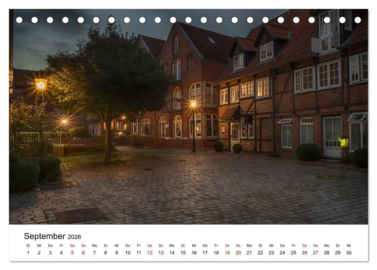 Bild: 9783457889398 | Buxtehude - Eine Perle in Niedersachsen (Tischkalender 2026 DIN A5...