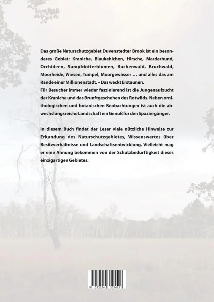 Bild: 9783384379498 | Der Duvenstedter Brook | Natur, Landschaft und Geschichte | Weidlich