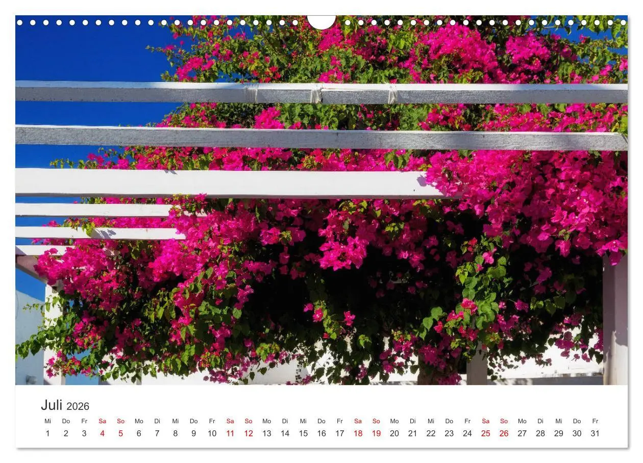 Bild: 9783457639498 | Santorini Fira &amp; Firostefani (Wandkalender 2026 DIN A3 quer),...