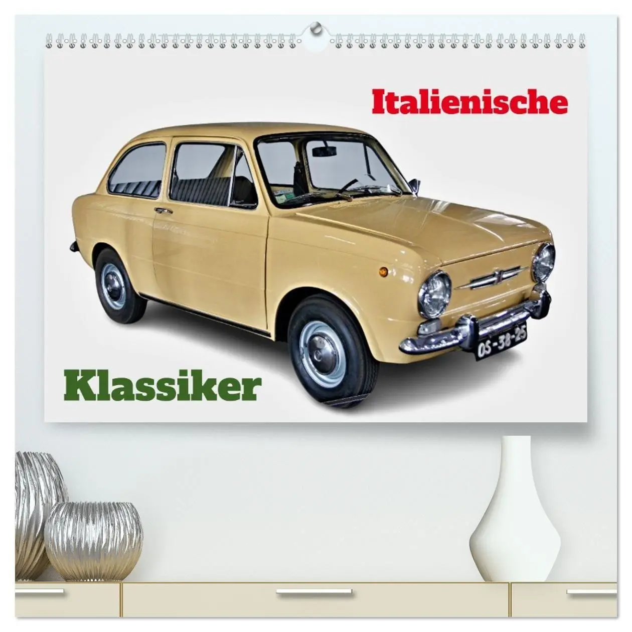 Cover: 9783516729498 | Italienische Klassiker (hochwertiger Premium Wandkalender 2026 DIN...
