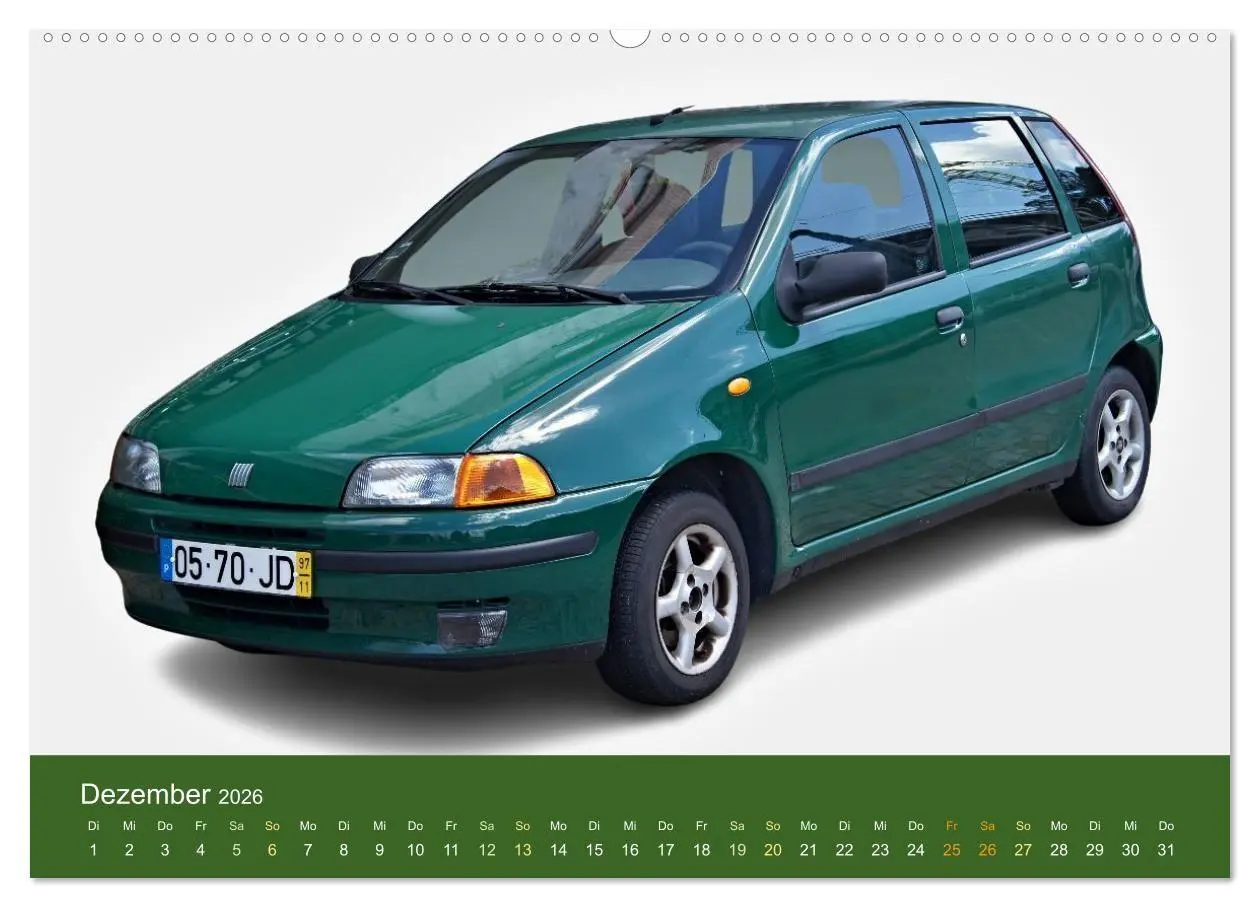 Bild: 9783516729498 | Italienische Klassiker (hochwertiger Premium Wandkalender 2026 DIN...