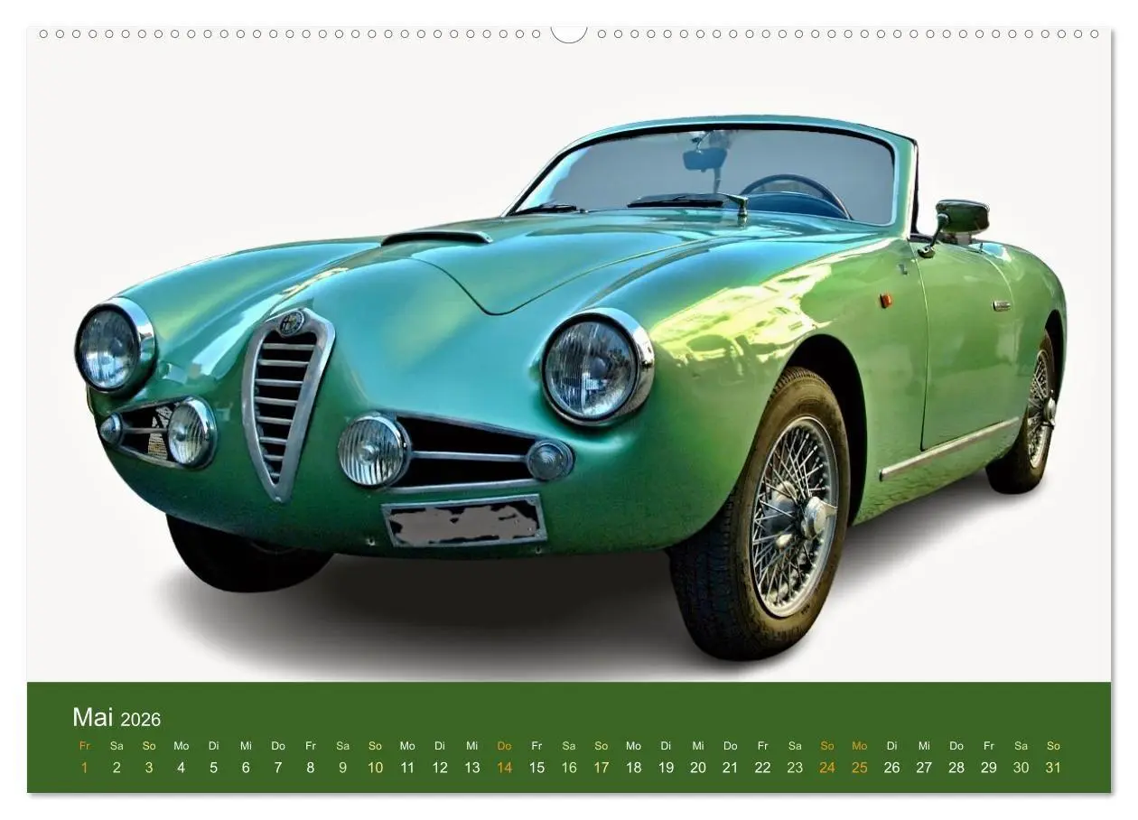 Bild: 9783516729498 | Italienische Klassiker (hochwertiger Premium Wandkalender 2026 DIN...