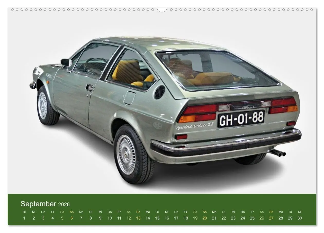 Bild: 9783516729498 | Italienische Klassiker (hochwertiger Premium Wandkalender 2026 DIN...