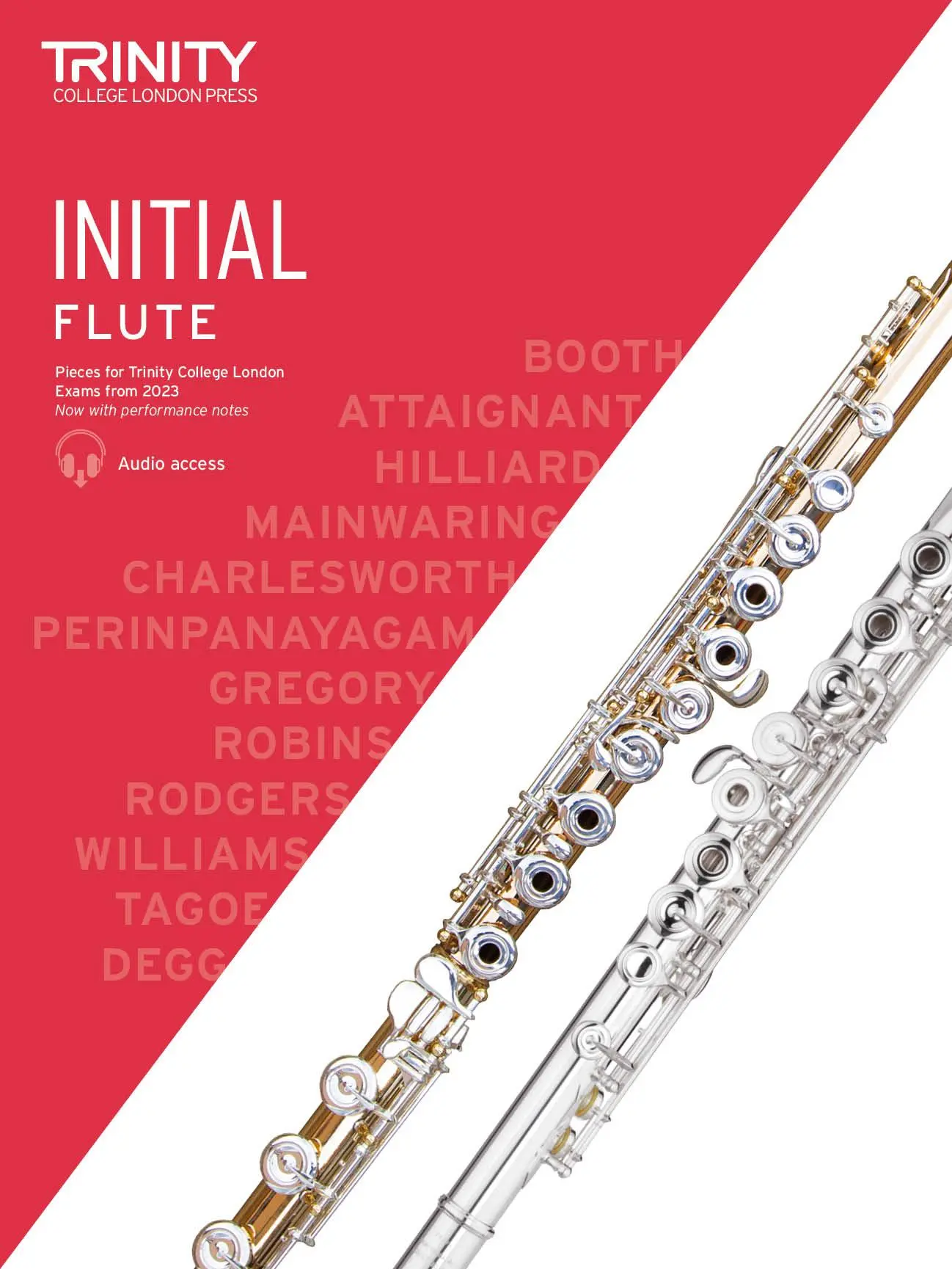 Cover: 9780857369598 | Trinity College London Flute Exam Pieces from 2023: Initial | London