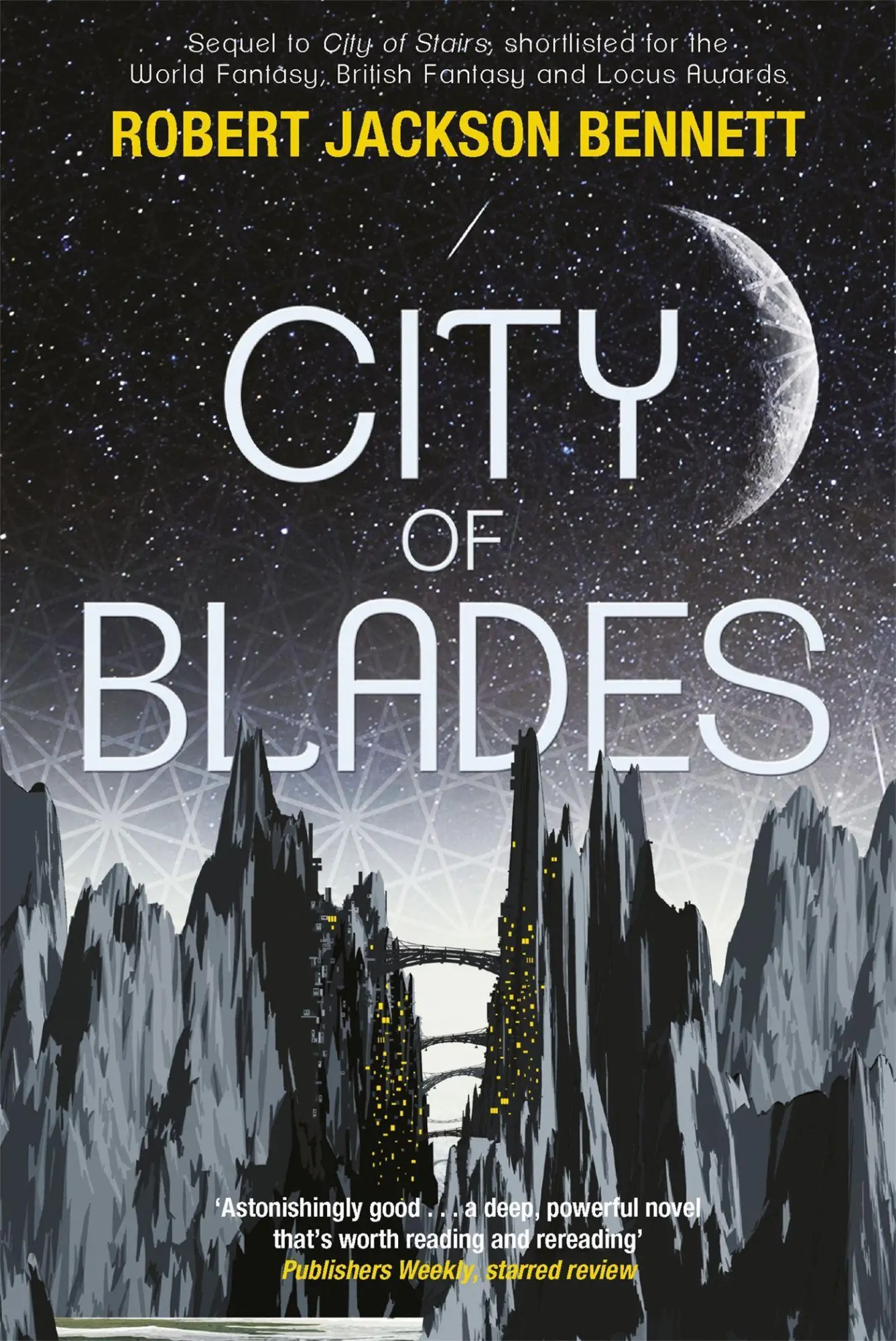 Cover: 9781848669598 | City of Blades | The Divine Cities Book 2 | Robert Jackson Bennett