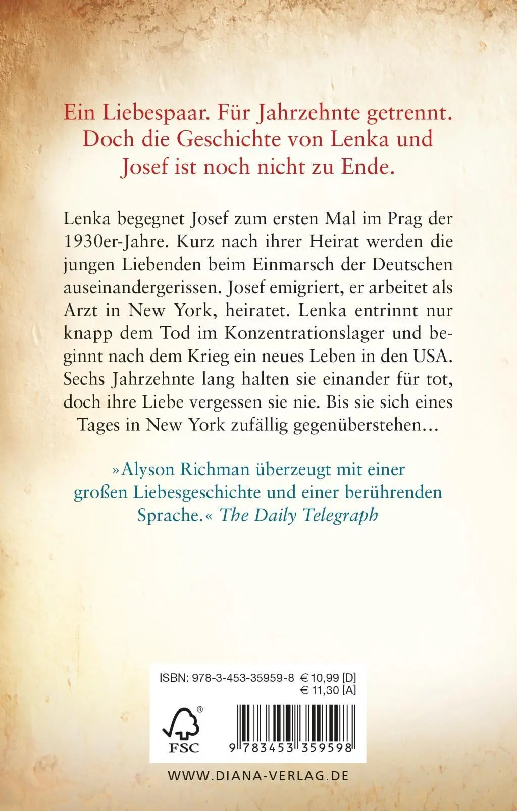 Bild: 9783453359598 | Abschied in Prag | Alyson Richman | Taschenbuch | 384 S. | Deutsch