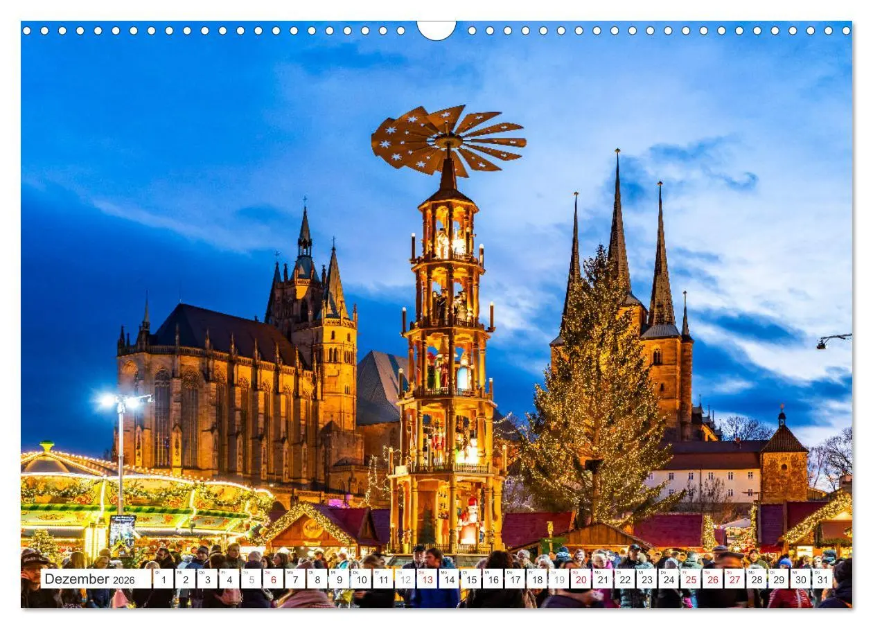 Bild: 9783457249598 | Deutsche Bundesländer - Thüringen (Wandkalender 2026 DIN A3 quer),...