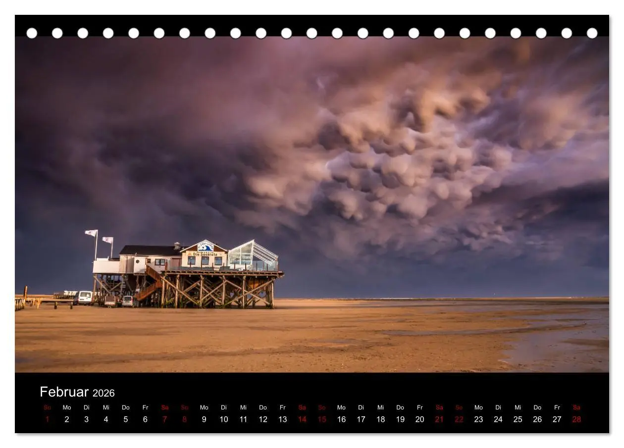 Bild: 9783457869598 | Naturwunder Norddeutschlands (Tischkalender 2026 DIN A5 quer),...