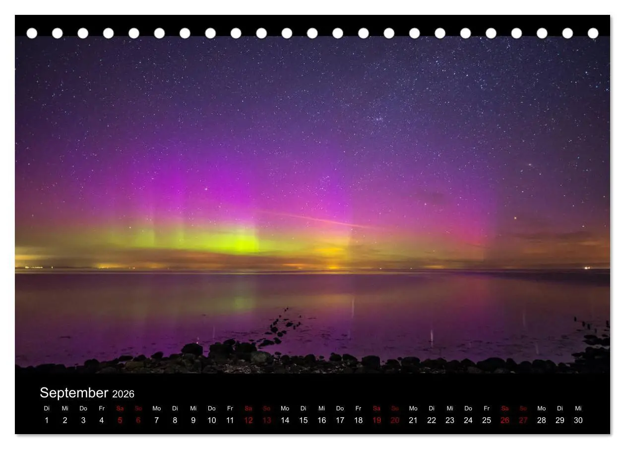 Bild: 9783457869598 | Naturwunder Norddeutschlands (Tischkalender 2026 DIN A5 quer),...