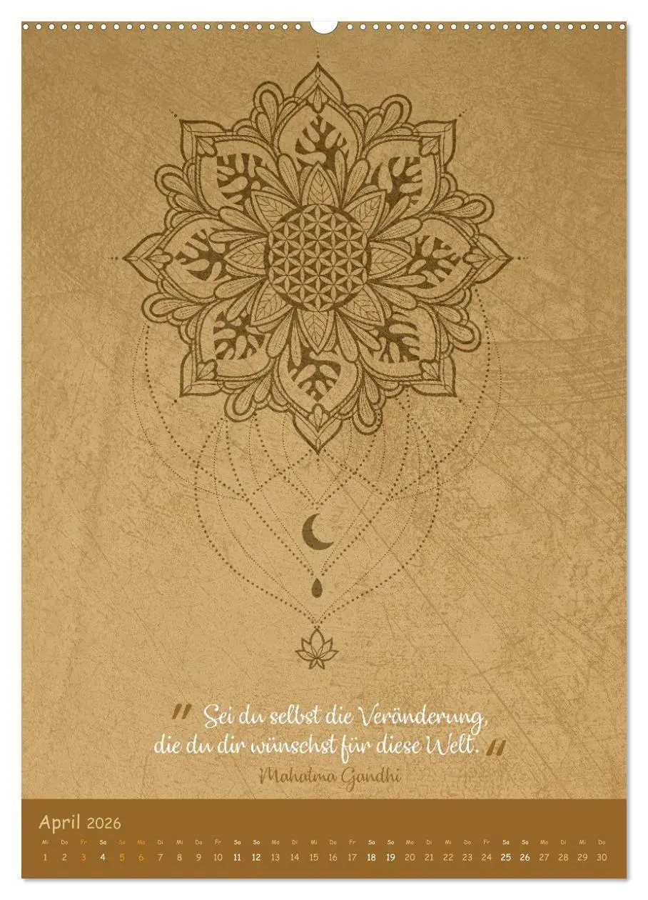 Bild: 9783516719598 | Jahresweisheiten (Wandkalender 2026 DIN A2 hoch), CALVENDO...