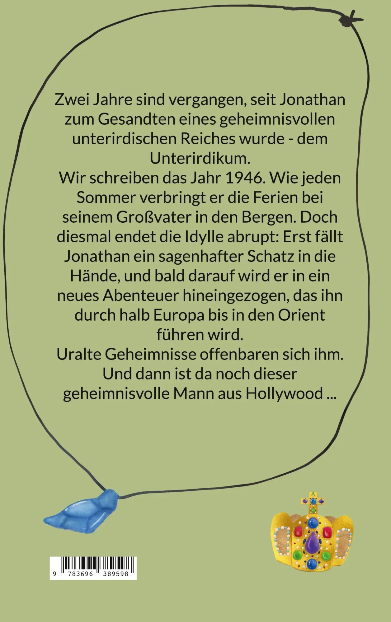 Rückseite: 9783696389598 | Unterirdikum | Der Mann aus Hollywood | Carsten Gnerlich | Taschenbuch