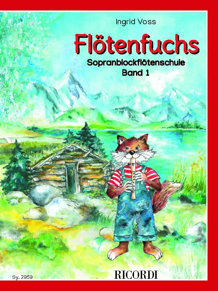Cover: 9790204229598 | Flötenfuchs - Sopranblockflötenschule 1 | Ingrid Voss | Broschüre