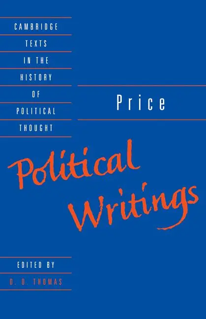 Cover: 9780521409698 | Price | Political Writings | Richard Price | Taschenbuch | Englisch