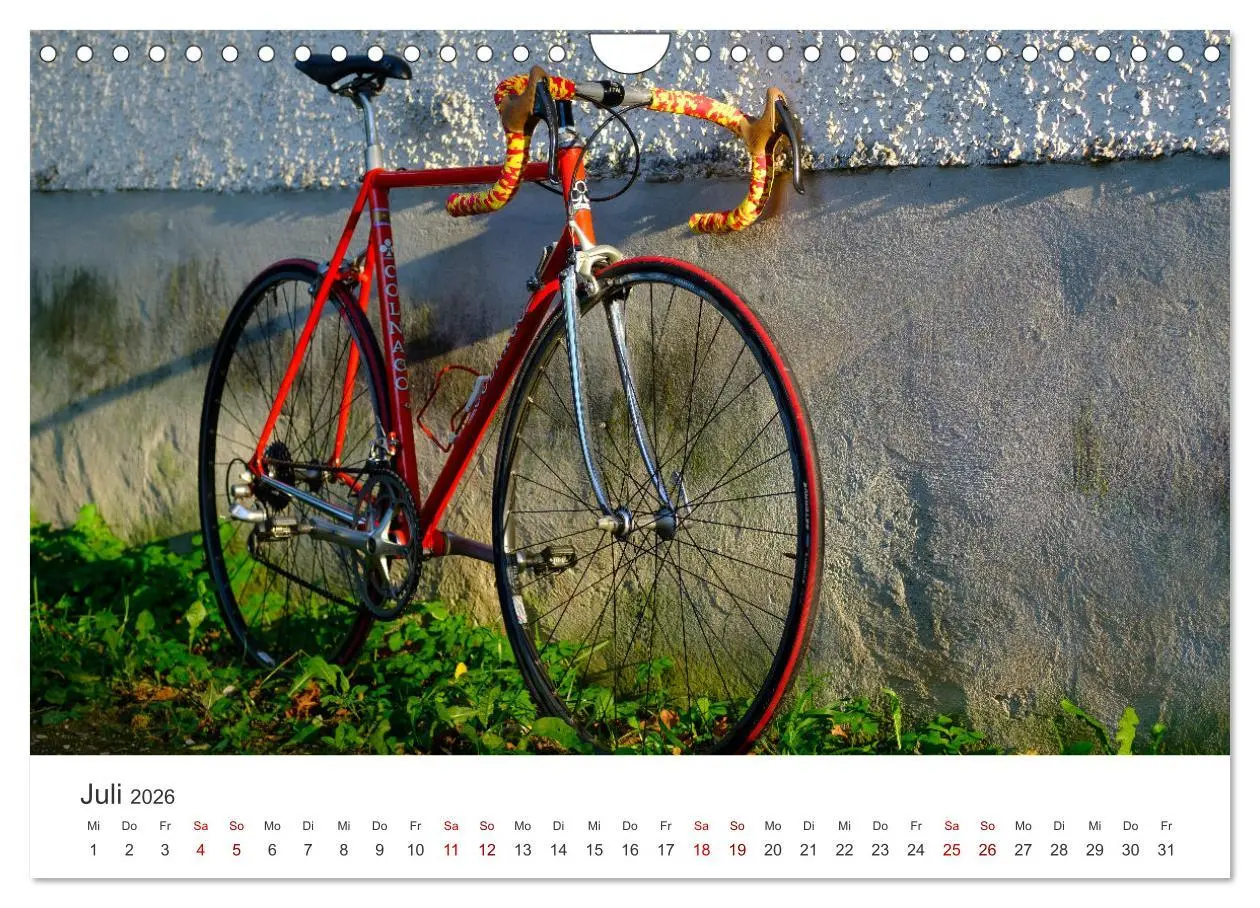Bild: 9783457549698 | Stahlrenner - Rennrad-Klassiker aus Europa (Wandkalender 2026 DIN...