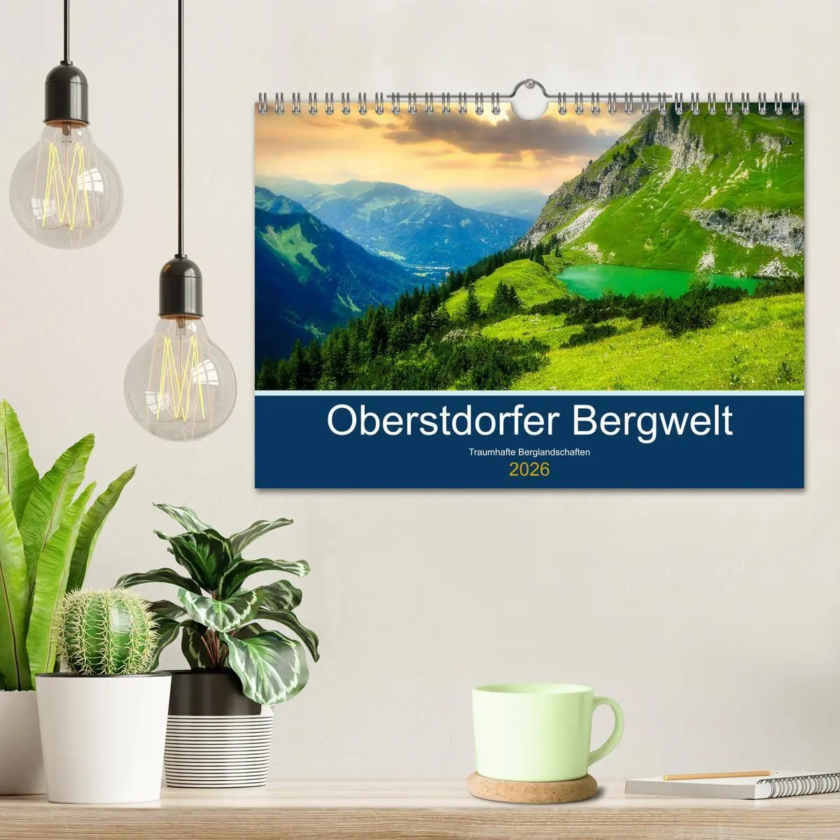 Bild: 9783457619698 | Oberstdorfer Bergwelt (Wandkalender 2026 DIN A4 quer), CALVENDO...