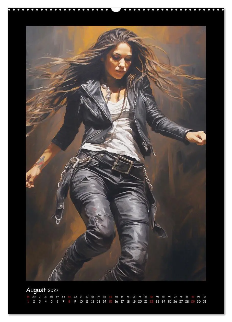 Bild: 9783569279698 | Heavy Metal-Queens. Wilde Rock- und Metal-Girl Paintings...