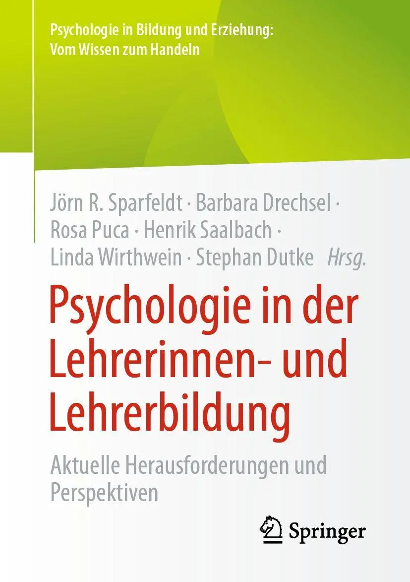 Cover: 9783658519698 | Psychologie in der Lehrerinnen- und Lehrerbildung | Sparfeldt (u. a.)