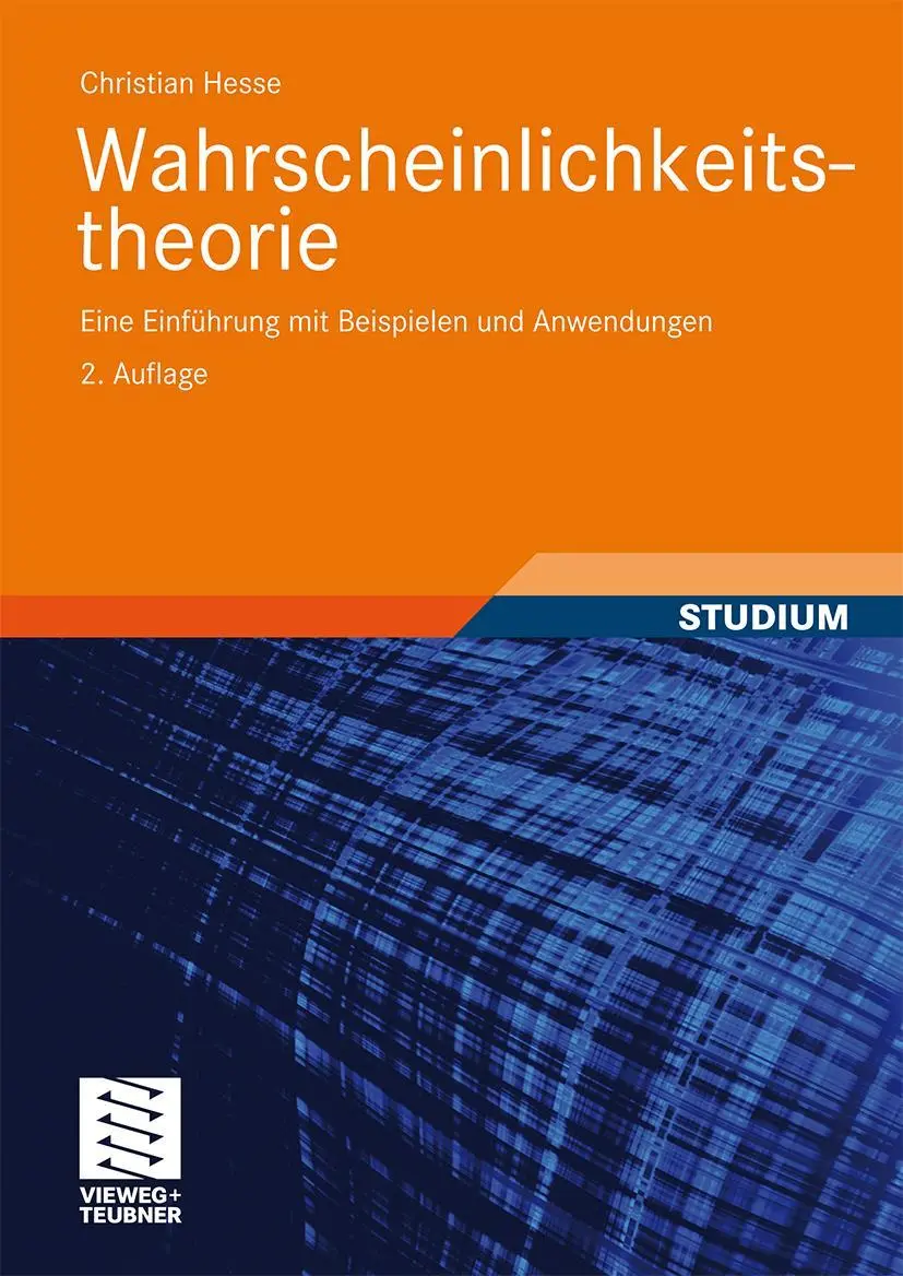 Cover: 9783834809698 | Wahrscheinlichkeitstheorie | Christian H. Hesse | Buch | xii | Deutsch Cover: 9783834809698 | Wahrscheinlichkeitstheorie | Christian H. Hesse | Buch | xii | Deutsch