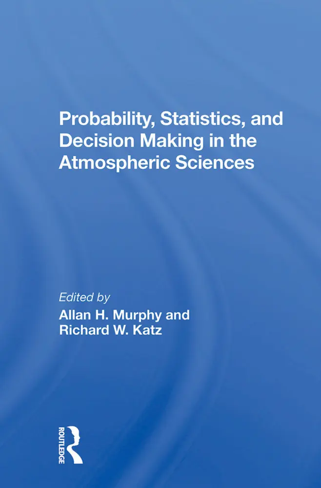 Cover: 9780367299798 | Probability, Statistics, And Decision Making In The Atmospheric...