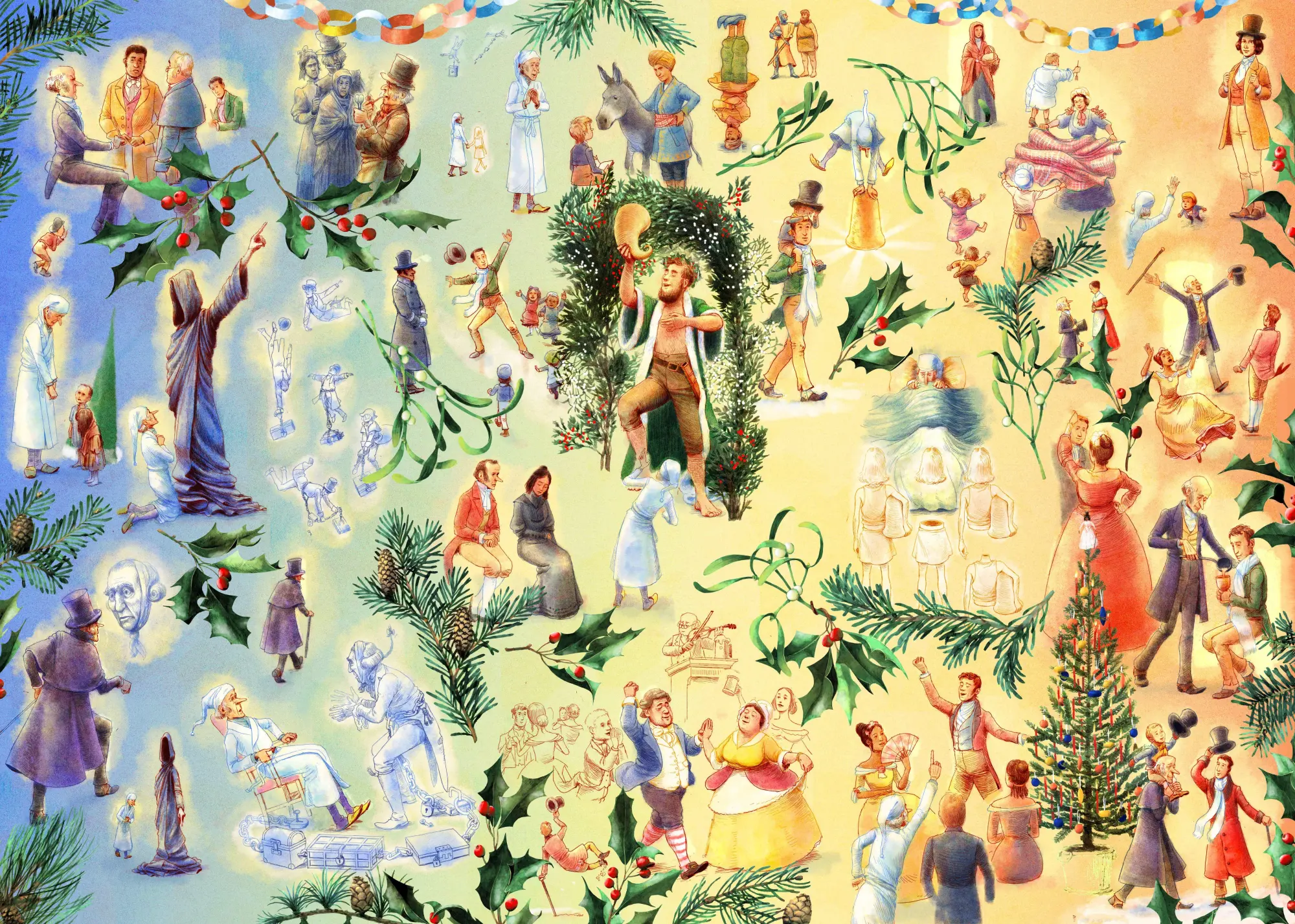 Bild: 9781399639798 | The World of a Christmas Carol: A 1000-Piece Jigsaw Puzzle of the...