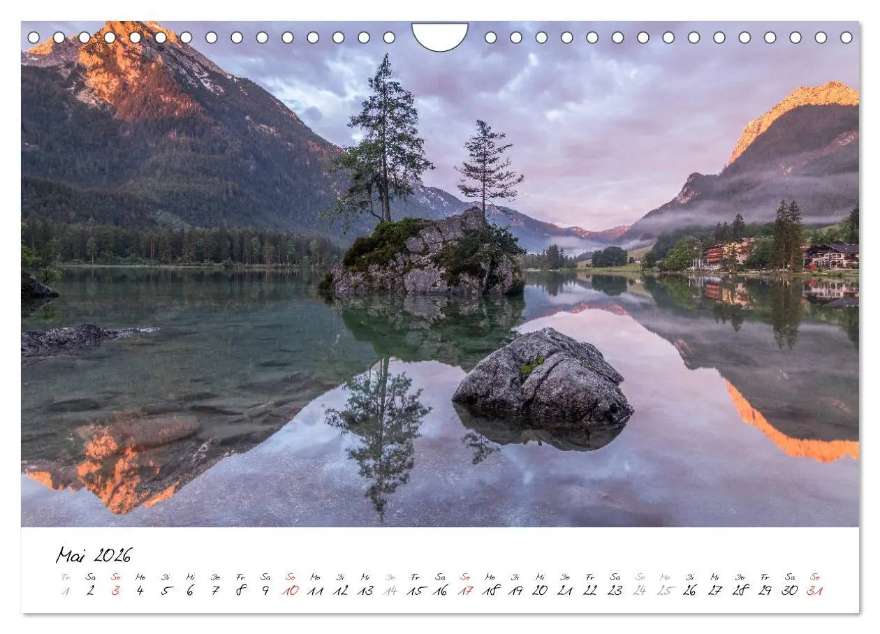 Bild: 9783457779798 | Bergpixel´s Reise durch die Alpen (Wandkalender 2026 DIN A4 quer),...