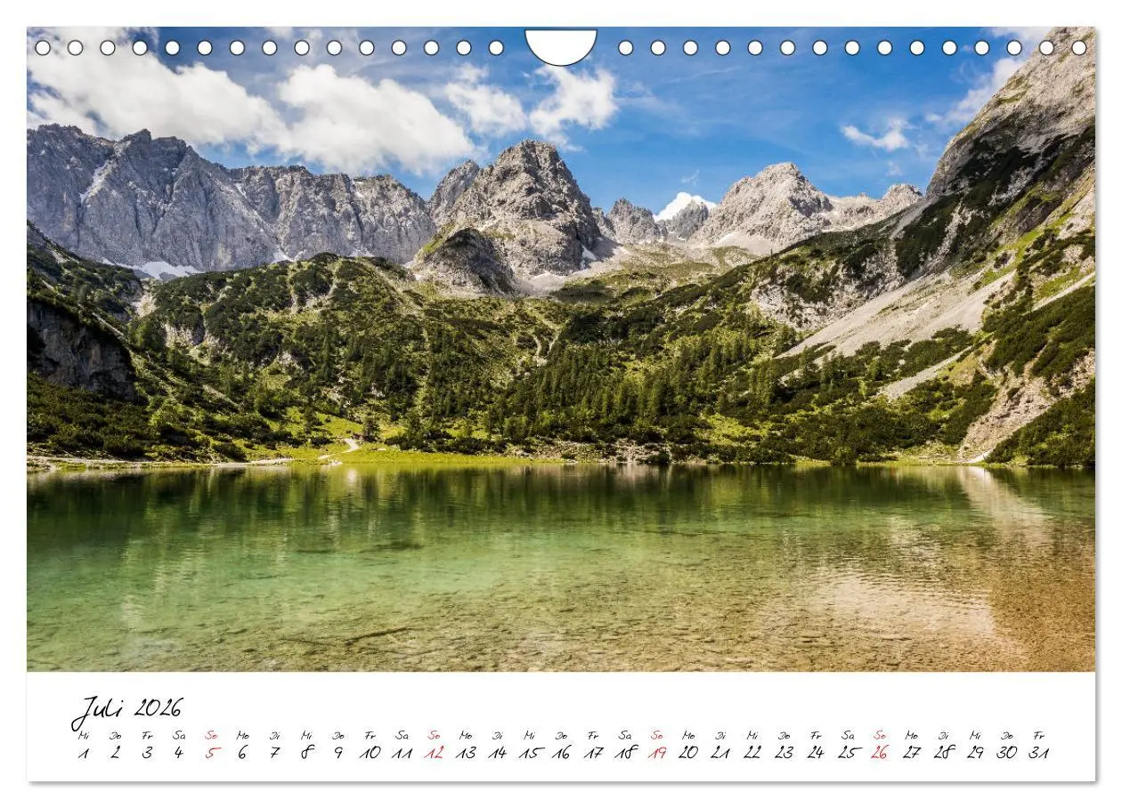 Bild: 9783457779798 | Bergpixel´s Reise durch die Alpen (Wandkalender 2026 DIN A4 quer),...