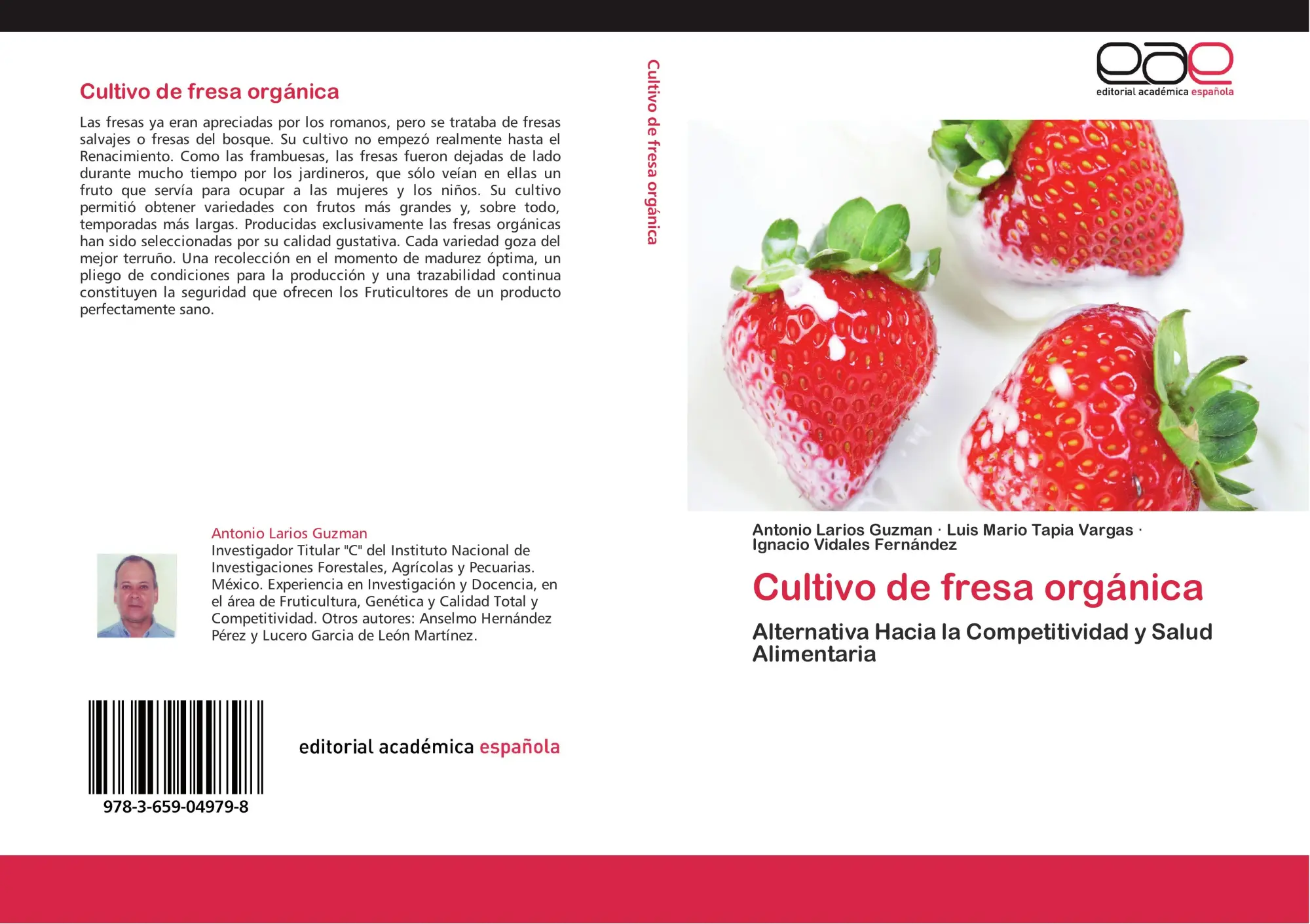 Cover: 9783659049798 | Cultivo de fresa orgánica | Antonio Larios Guzmán (u. a.) | Buch