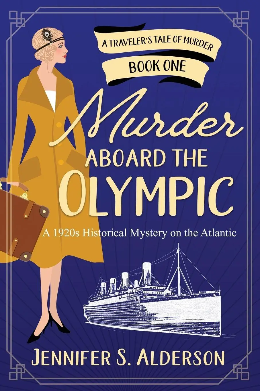 Cover: 9789083169798 | Murder Aboard the Olympic | A 1920s Historical Mystery on the Atlantic