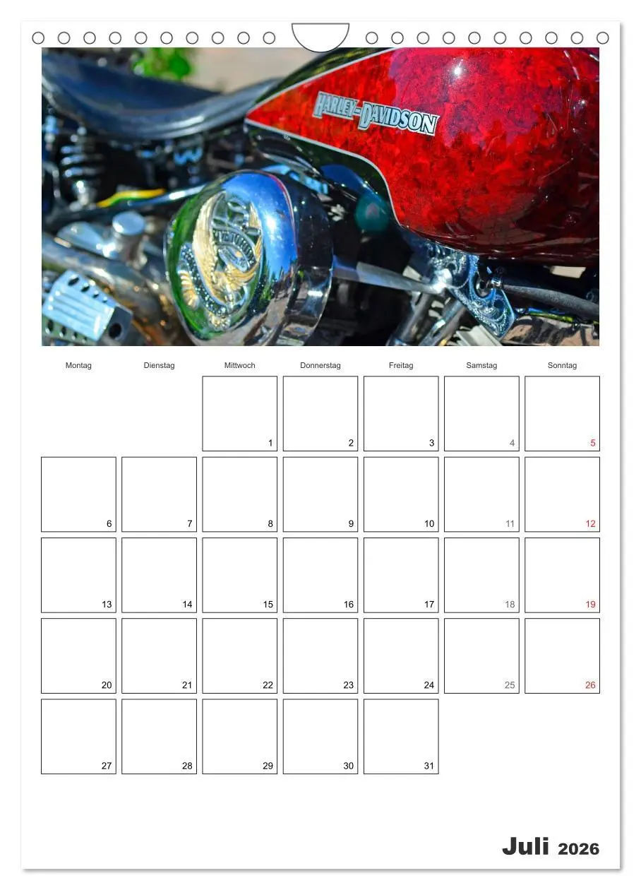 Bild: 9783516479898 | Best of Harley-Davidson Custom-Style 2026 (Wandkalender 2026 DIN A4...