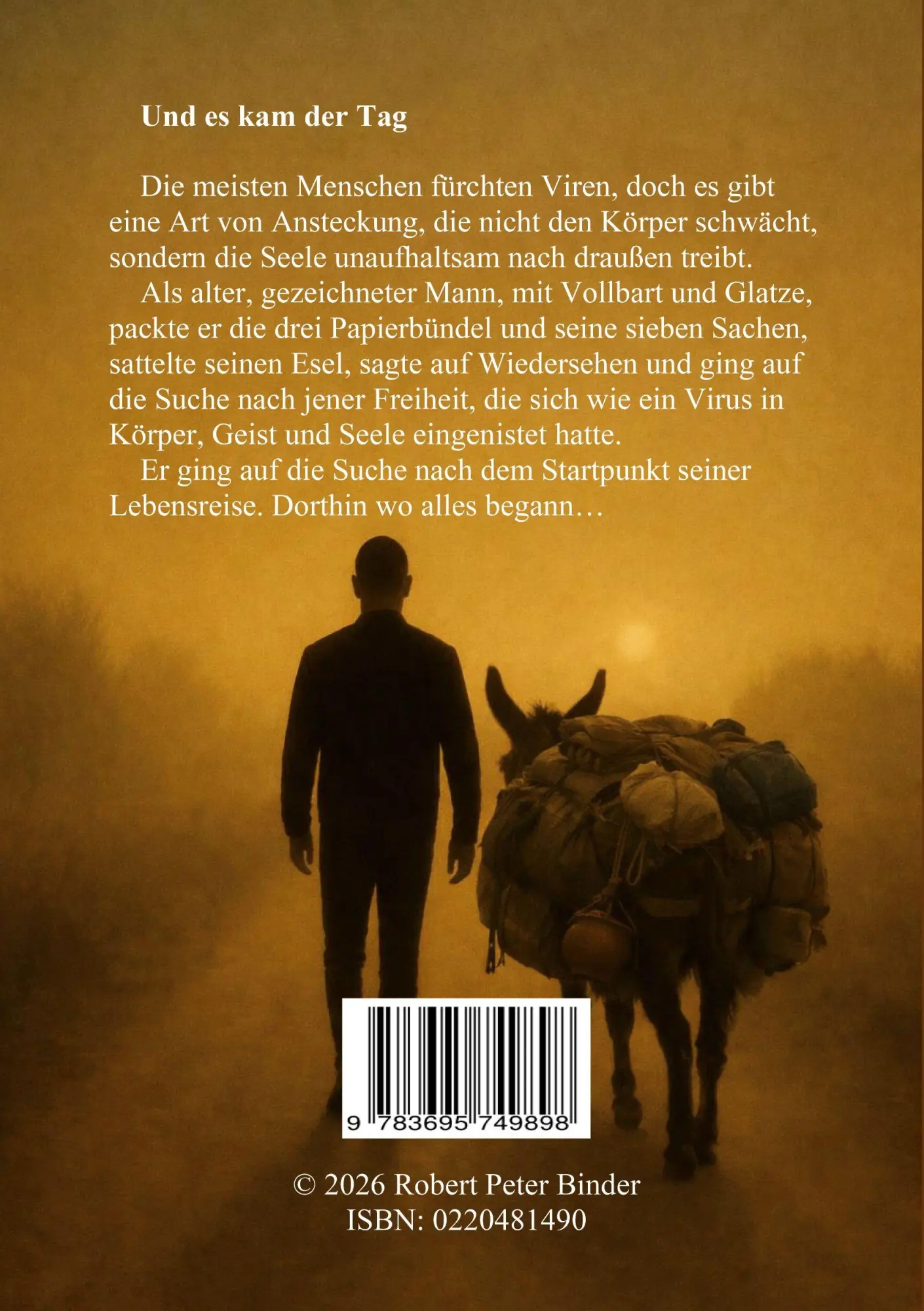 Rückseite: 9783695749898 | Virus der Freiheit | Robert Peter Binder | Taschenbuch | 292 S. | 2026
