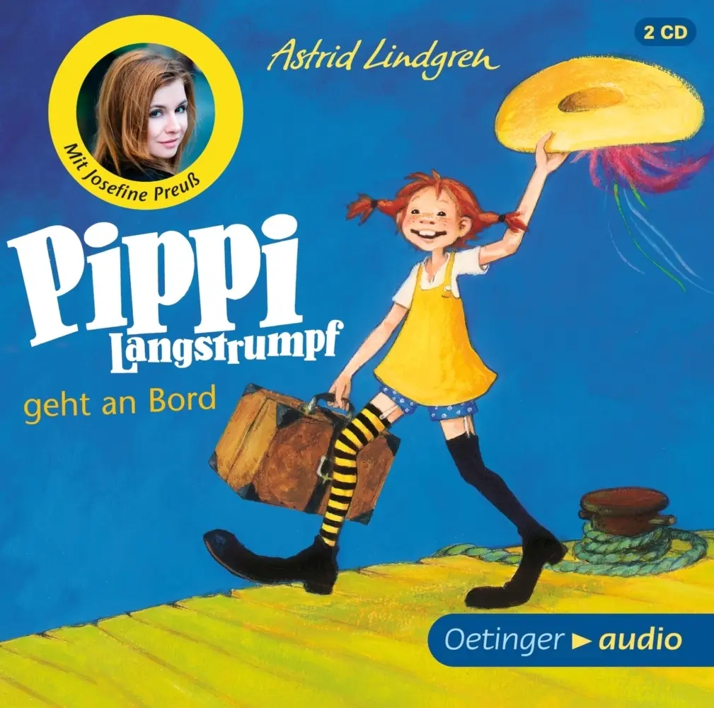 Cover: 9783837309898 | Pippi Langstrumpf 2. Pippi Langstrumpf geht an Bord, 2 Audio-CD | CD