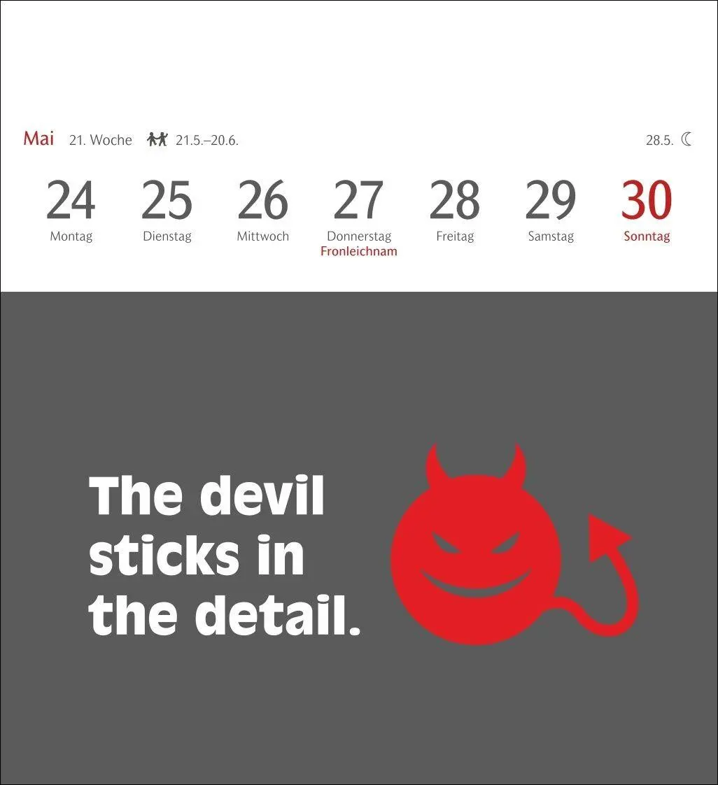 Bild: 9783840039898 | Now I know how the rabbit runs Postkartenkalender 2027 - 53...