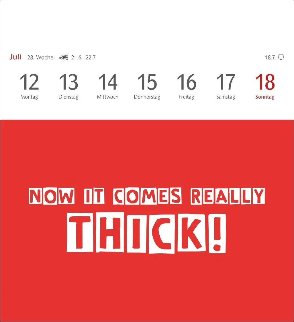 Bild: 9783840039898 | Now I know how the rabbit runs Postkartenkalender 2027 - 53...