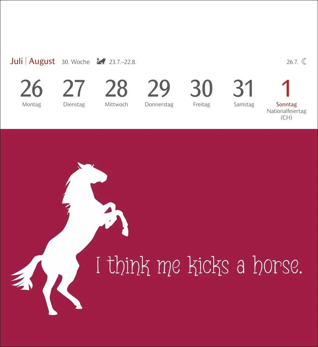 Bild: 9783840039898 | Now I know how the rabbit runs Postkartenkalender 2027 - 53...