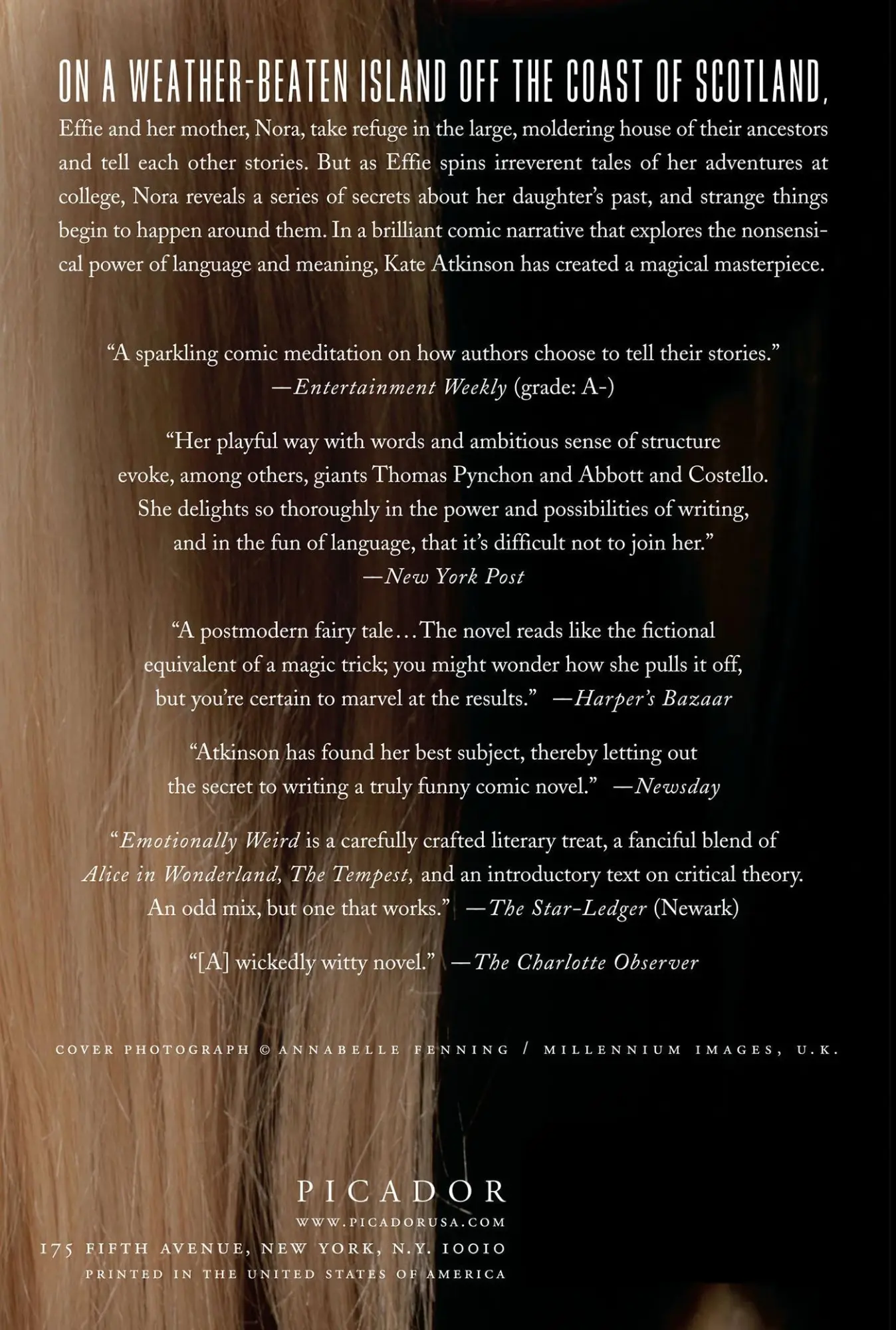Rückseite: 9780312279998 | Emotionally Weird | Kate Atkinson | Taschenbuch | Englisch | 2001