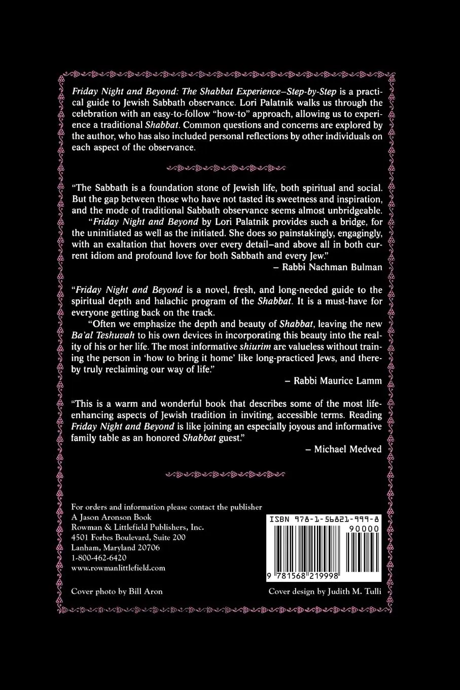 Rückseite: 9781568219998 | Friday Night and Beyond | The Shabbat Experience Step-by-Step | Buch
