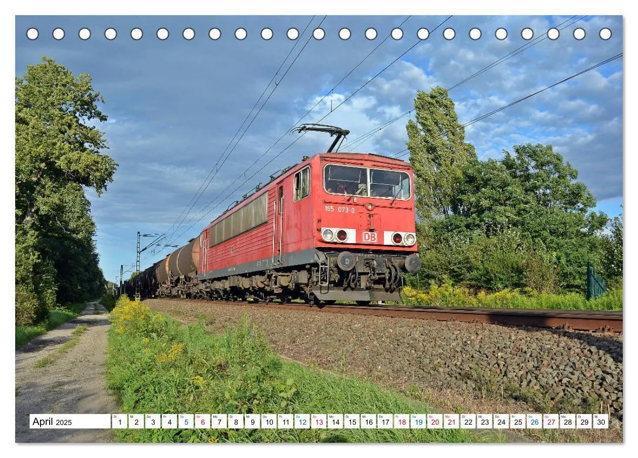 Bild: 9783435359998 | Die Baureihe 250 - Reichsbahnlok in DB-Diensten (Tischkalender 2025...