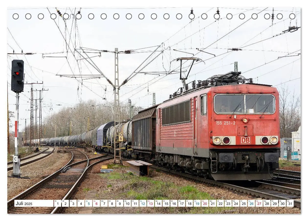 Bild: 9783435359998 | Die Baureihe 250 - Reichsbahnlok in DB-Diensten (Tischkalender 2025...