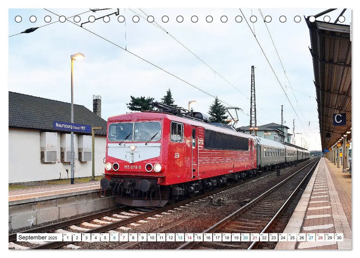 Bild: 9783435359998 | Die Baureihe 250 - Reichsbahnlok in DB-Diensten (Tischkalender 2025...