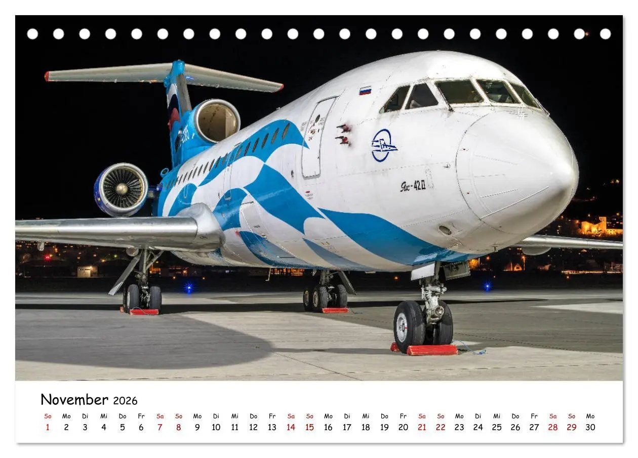 Bild: 9783457689998 | Flugzeuge in beeindruckender Kulisse (Tischkalender 2026 DIN A5...
